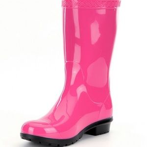 UGG® Girls' Raana Rubber Gloss Rain Boots (Youth)